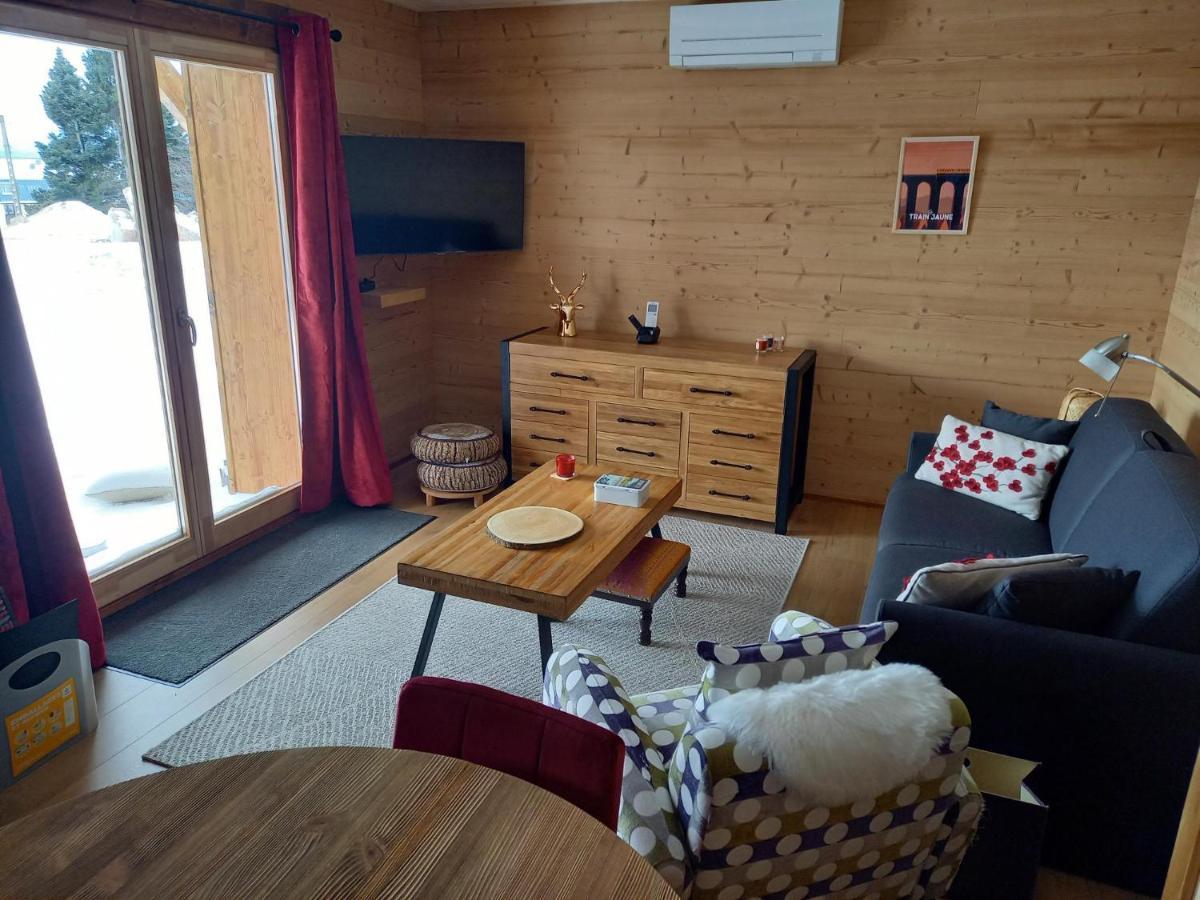 Eco-Logis Des Cabris Appartement Font-Romeu-Odeillo-Via Buitenkant foto