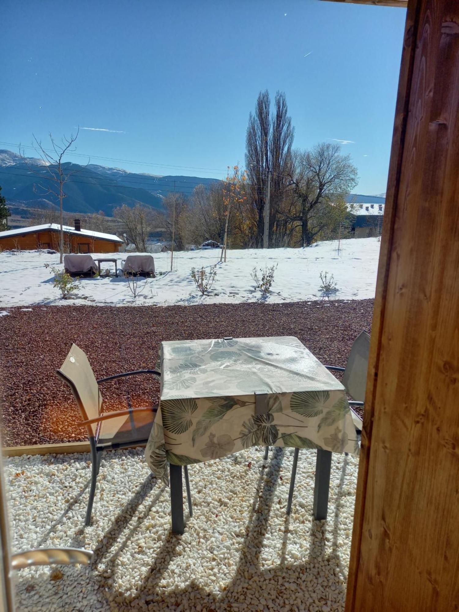 Eco-Logis Des Cabris Appartement Font-Romeu-Odeillo-Via Buitenkant foto